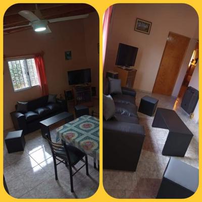 Cabaña en alquiler en San Rafael. 4 ambientes, 1 baño y capacidad de 1 a 5 personas. 